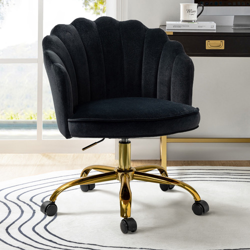 EveramaFurniture Tinsley Velvet Office Chair Temple Webster